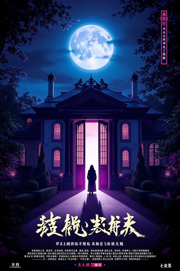 短剧《双面豪门》竖屏海报