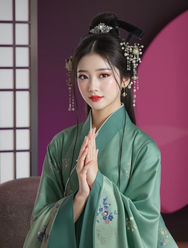 短剧演员 苏晚晴 剧照